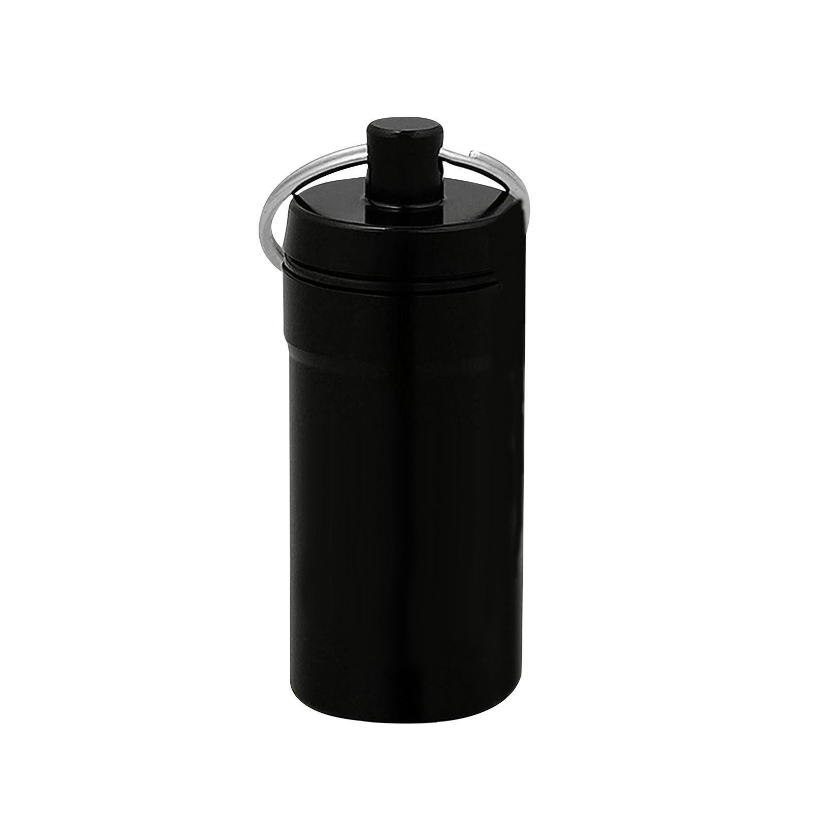 Keychain Holder Box for Pocket Emergency Container Metal Organizer for Camping Hiking Survival Travel
