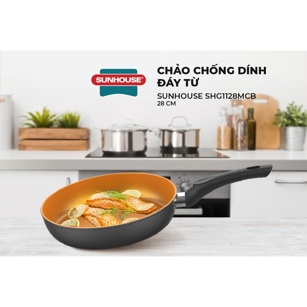 Chảo Chống Dính Đáy Từ SUNHOUSE MAMA SHG1126MCB 26 cm