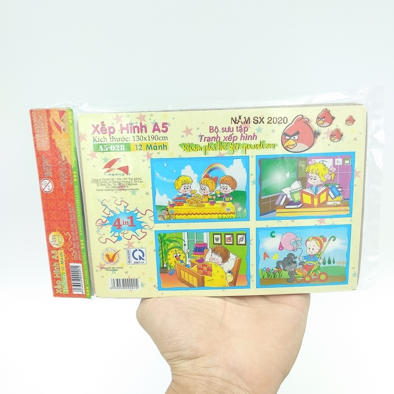 Xếp Hình A5 - Bé Yêu A5-028