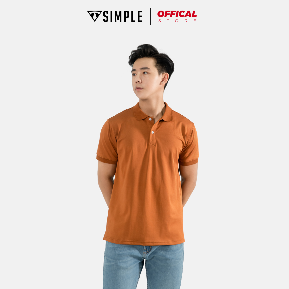 Áo Polo Nam cổ bẻ TSIMPLE thun có cổ tay lỡ vải cá sấu cotton phong cách trẻ trung, chuẩn form, nhiều màu