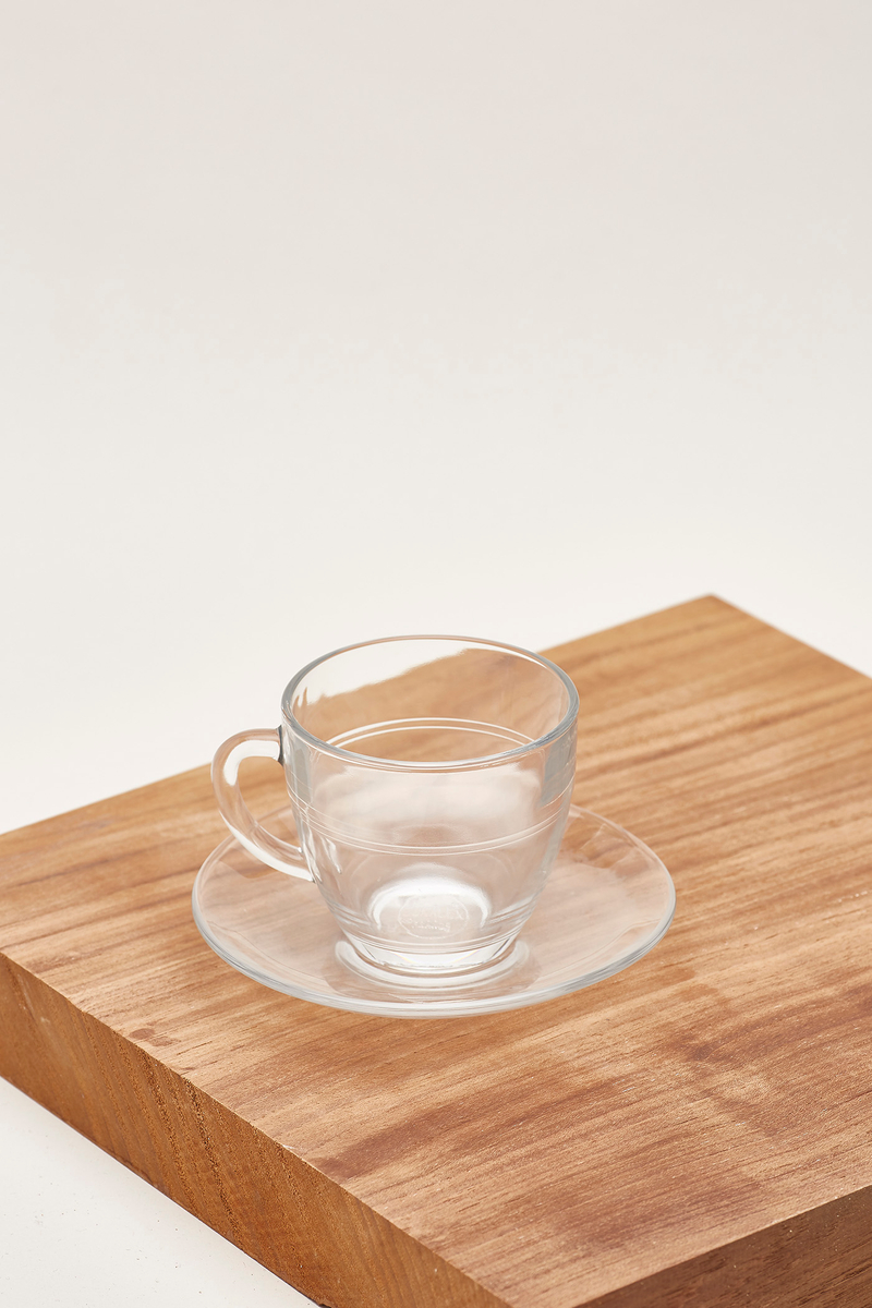 Bộ 6 tách D4006A Duralex - Gigogne trắng Clear 220ml Thủy tinh cường lực cao cấp Pháp