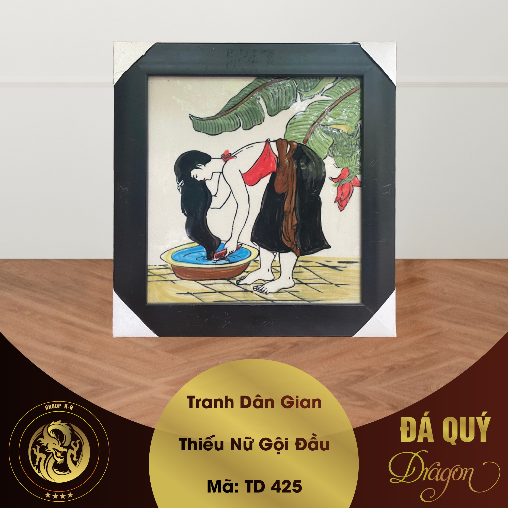 Tranh Dân Gian Đông Hồ Các Loại TD Bát Tràng