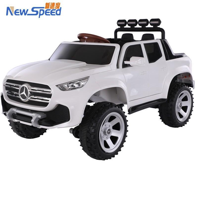 Ô tô điện trẻ em mẫu bán tải BABY-KID MERCEDES ABM-3388 4 Động Cơ + 2 ghế ngồi bảo hành 6 tháng - DH STORE