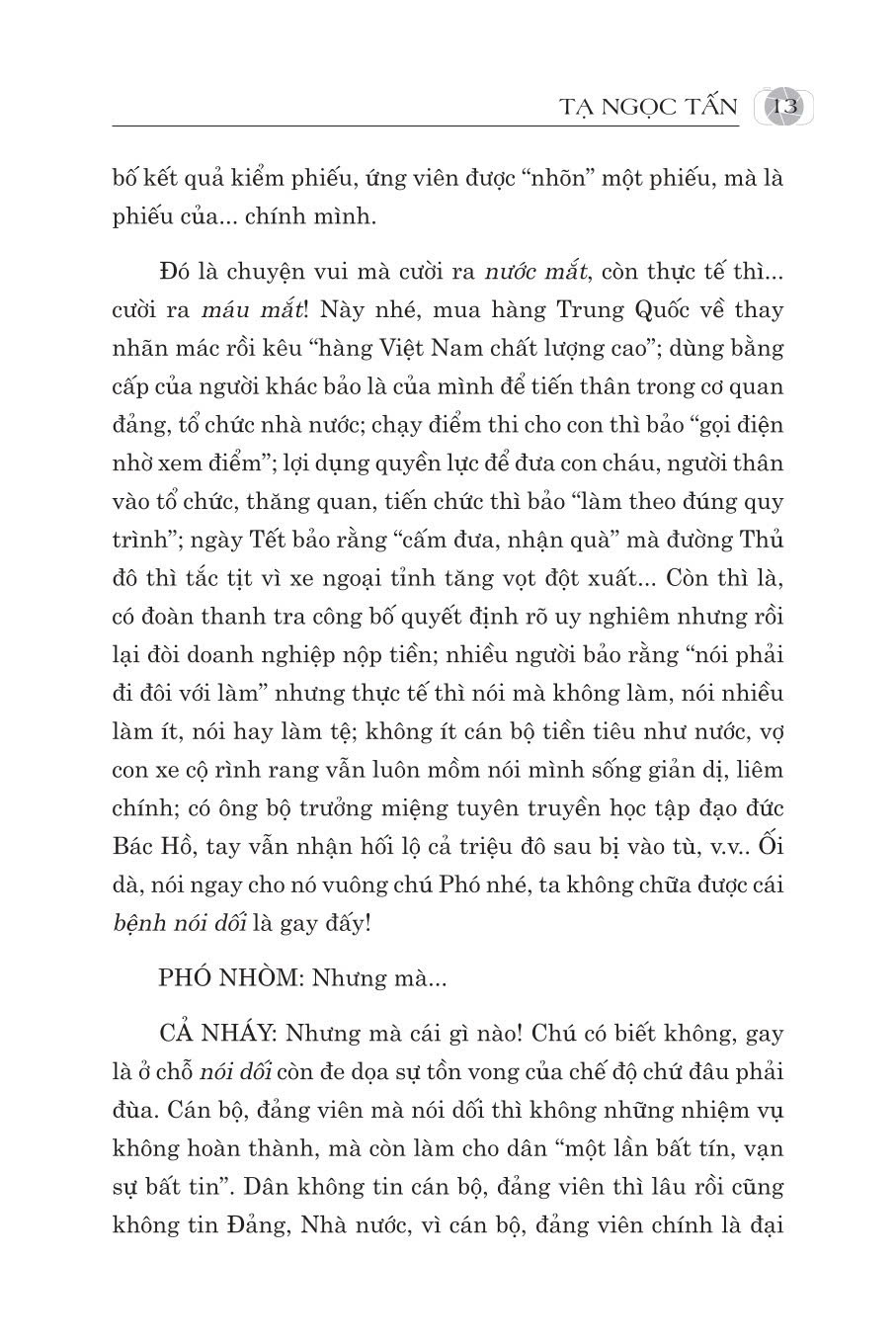 Bắn chỉ thiên (Tập tiểu phẩm)