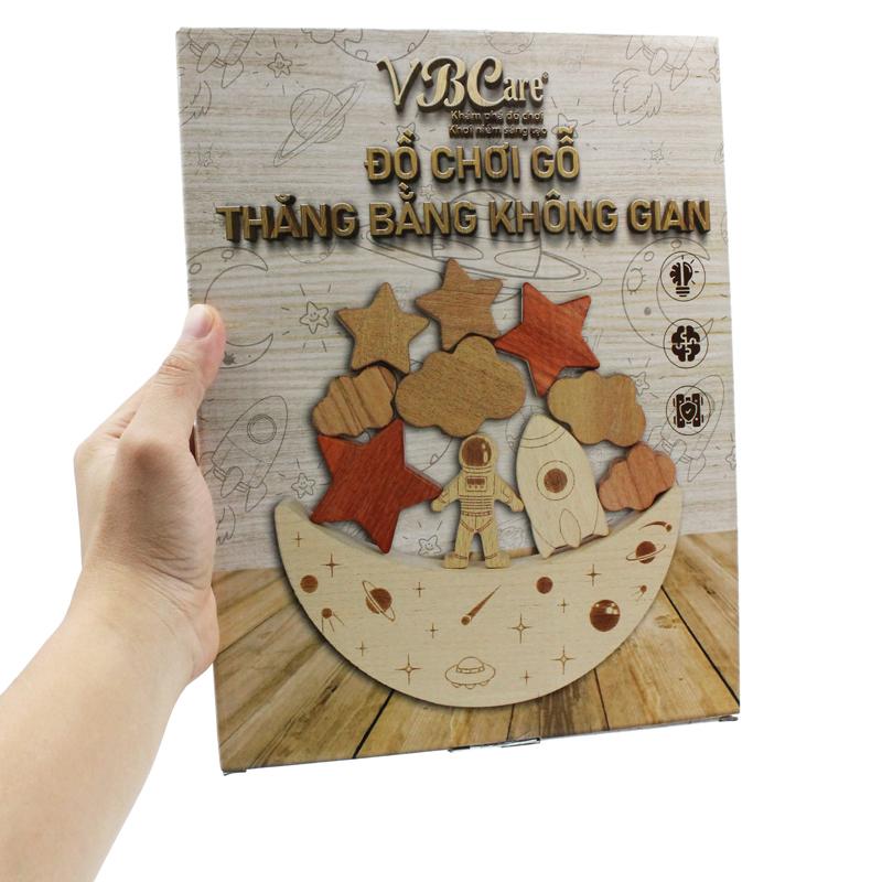 Đồ Chơi Gỗ Thăng Bằng Không Gian - VBC-WOOD-01S (11 Chi Tiết)