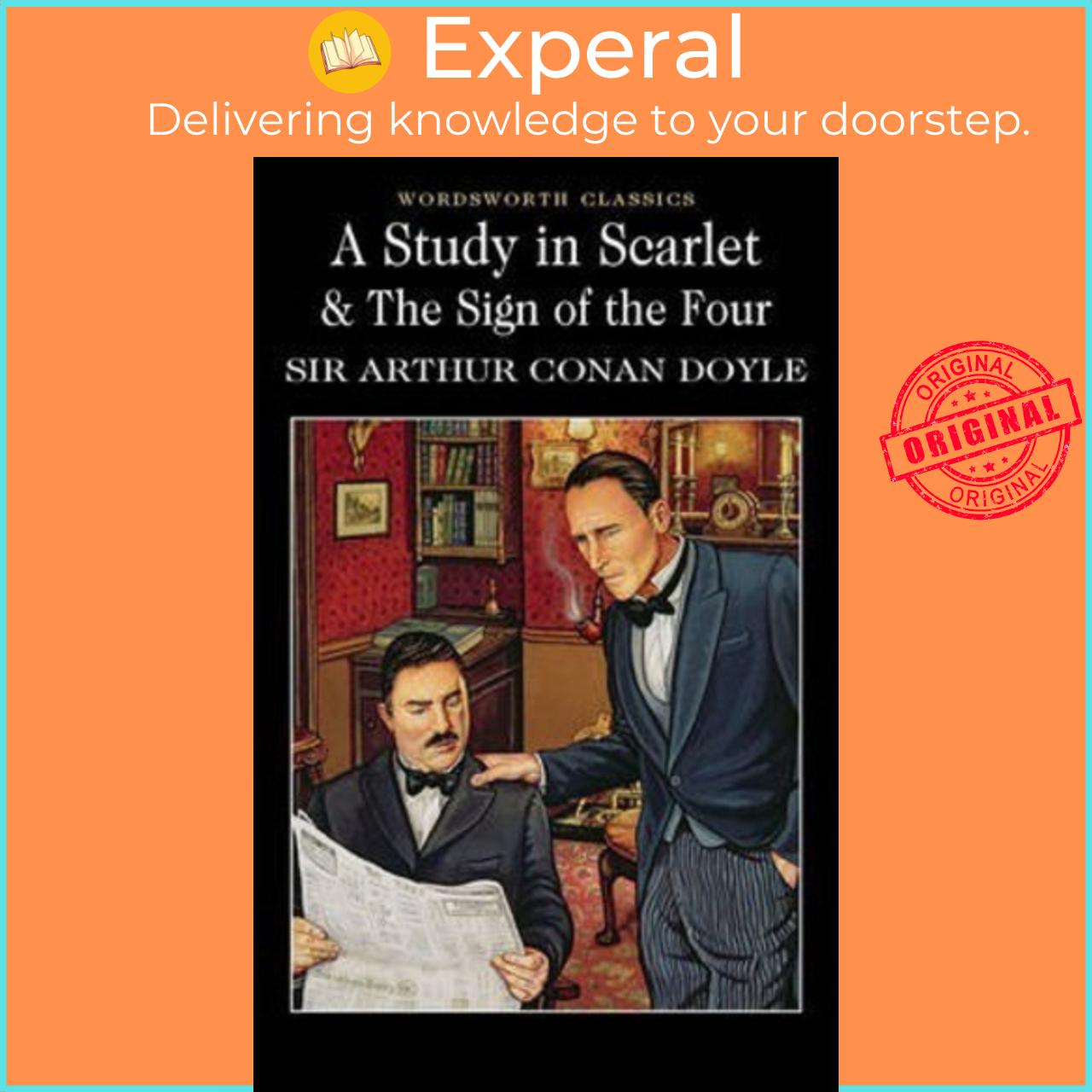 Sách - A Study in Scarlet (Wordsworth Classics) by Sir Arthur Conan Doyle (UK edition, paperback)
