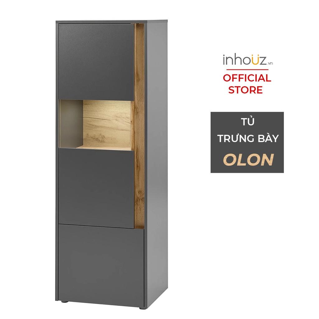 Tủ trưng bày bằng gỗ hiện đại - Olon showcase - INHOUZ - HOTV0038