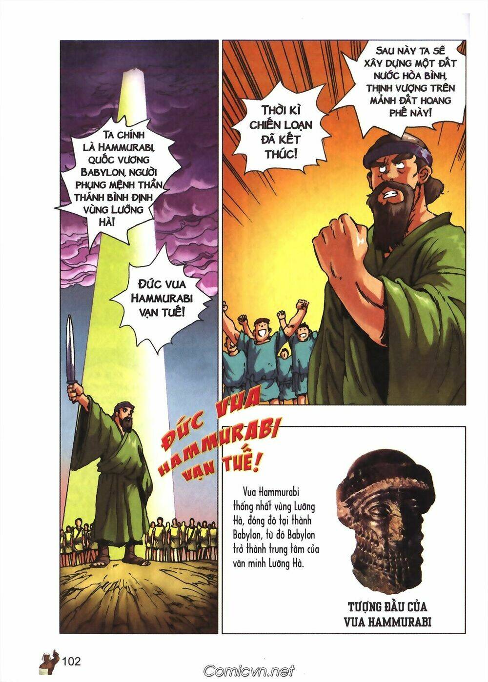 lược sử thế giới bằng tranh chapter 3 4