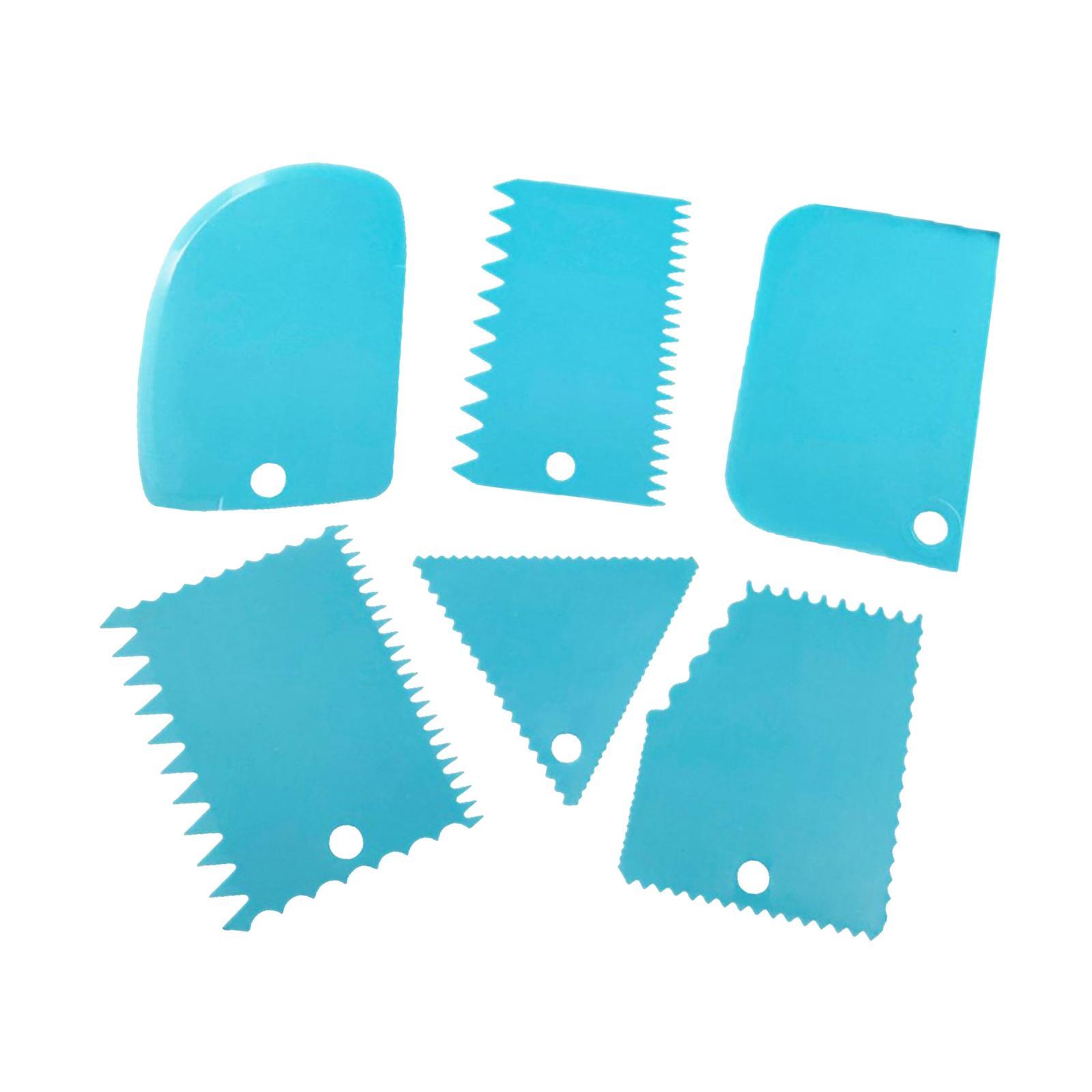 Cake Scraper Blue
