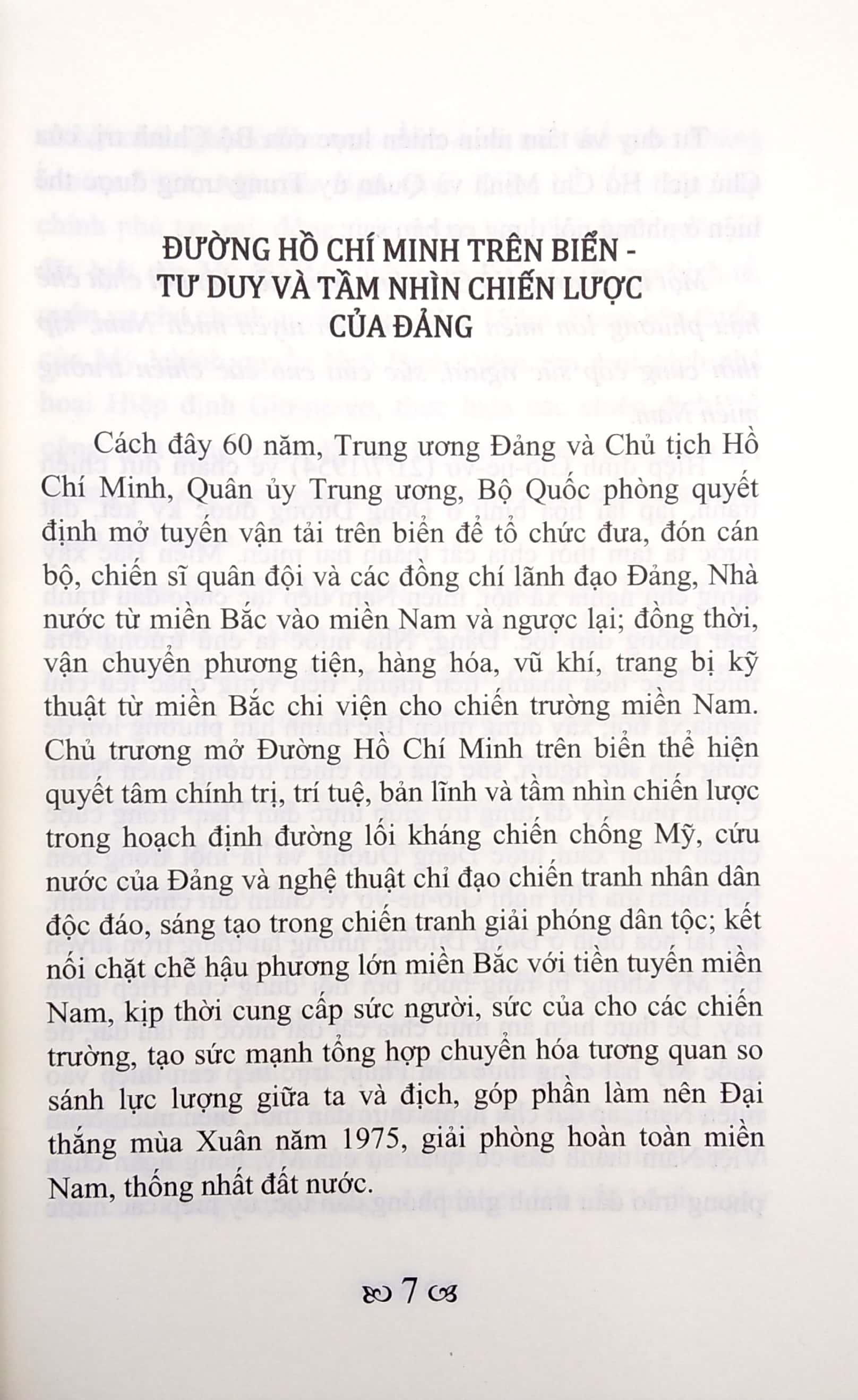 Đường Hồ Chí Minh Trên Biển: Biểu Tượng Của Ý Chí &quot; Không Có Gì Quý Hơn Độc Lập, Tự Do&quot;