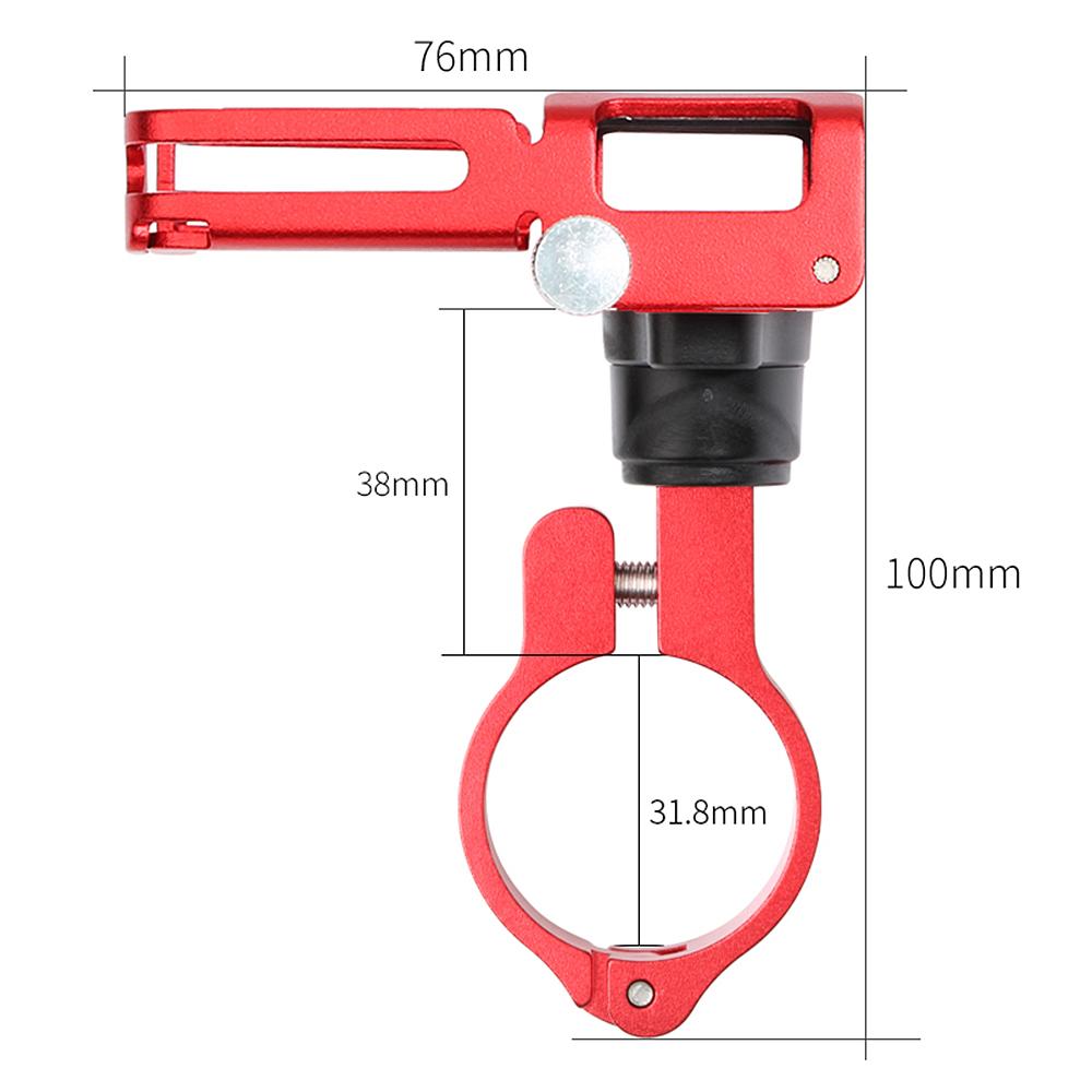 Giá đỡ điện thoại có thể điều chỉnh đa năng, xoay 360 gắn xe đạp leo núi