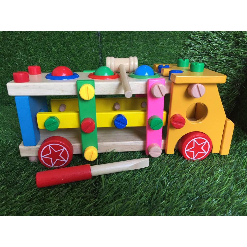 Bộ Lắp Ghép Xe Tải - Đập Bóng 3 Lỗ