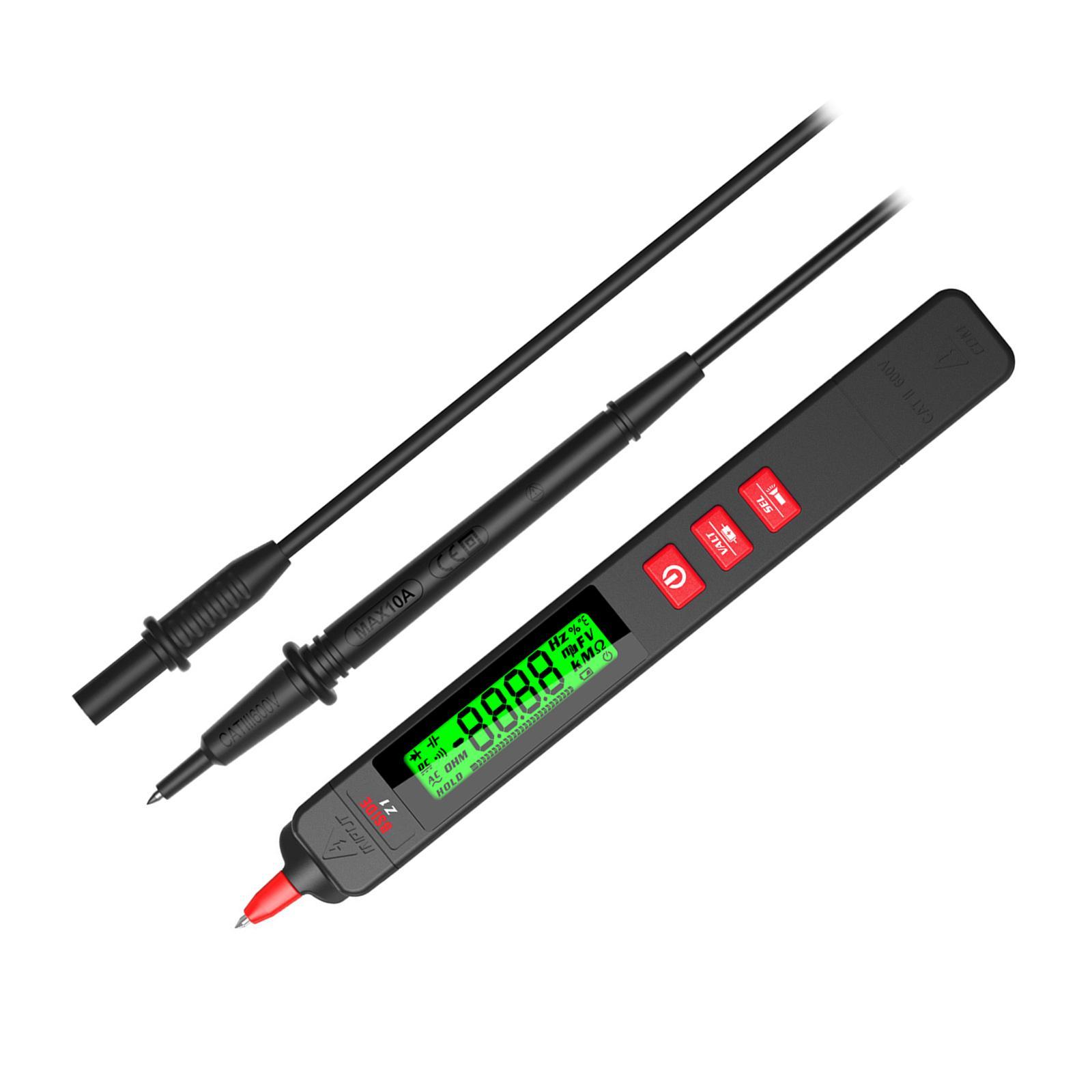 Digital Multimeter Smart Electrical Tester Handheld Auto Ranging Voltage Testers Multi Testers for Car Repair Electricians Mechanical Repair