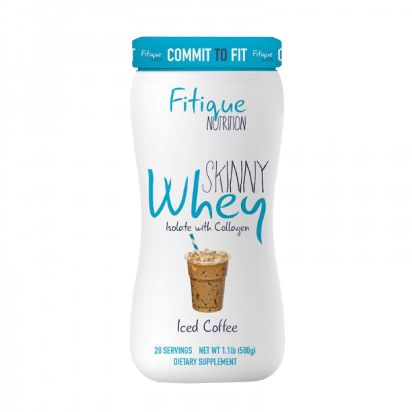 Sữa tăng cơ giảm mỡ chứa Collagen dành cho Nữ Skinny Whey Isolate Fitique Nutrition hũ 500g- Nutrition Depot