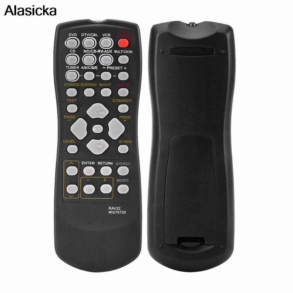 Điều khiển từ xa RAV22 Thay thế cho Yamaha CD DVD RX-V350 RX-V357 RX-V359 Bộ điều khiển từ xa thông minh đa chức năng