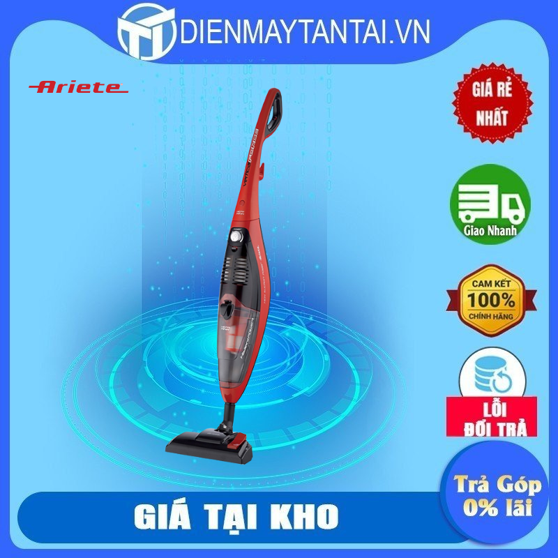 Máy hút bụi cầm tay Ariete 600W MOD.2762 - Hàng Chính Hãng