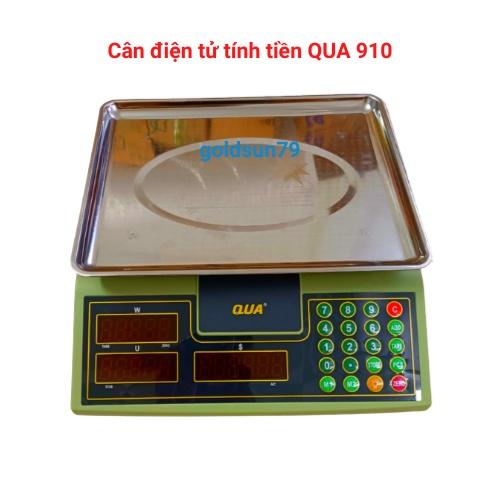 Cân điện tử tính tiền QUA-910-30kg/0,5g bán hàng tạp hóa,siêu thị