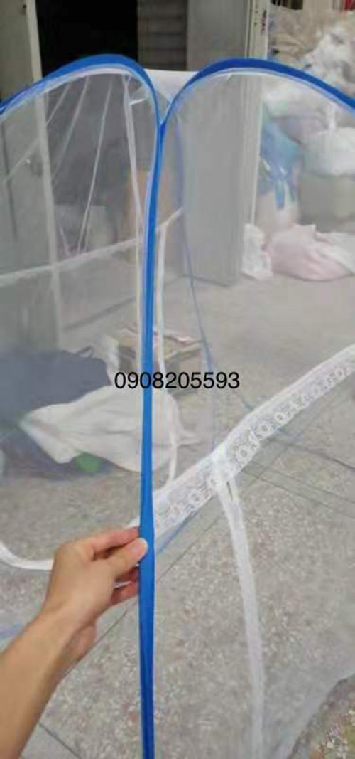 MÙNG CHỐNG MUỖI TỰ BUNG 1M5 X 2M X 1M5