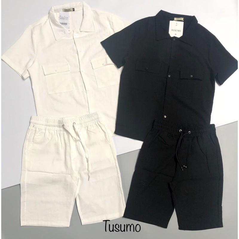 Đồ bộ đũi tay cộc quần cộc nam . Bộ thể thao nam cộc tay