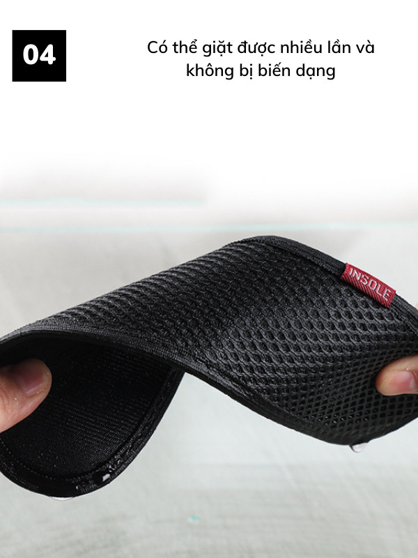 Lót giày cho nam và nữ khử mùi sợi tre , thơm tự nhiên , vải lưới đàn hồi thông hơi , thoáng khí khử mùi hôi hiệu quả  , giúp bảo vệ bàn chân , giữ chân sạch sẽ và khô ráo nhỏ gọn tiện lợi