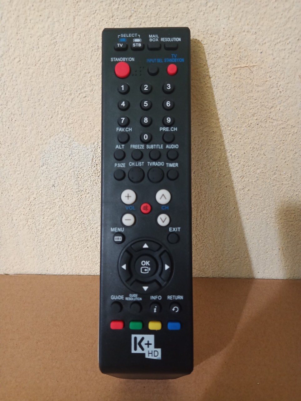 Điều khiển đầu thu K+ HD