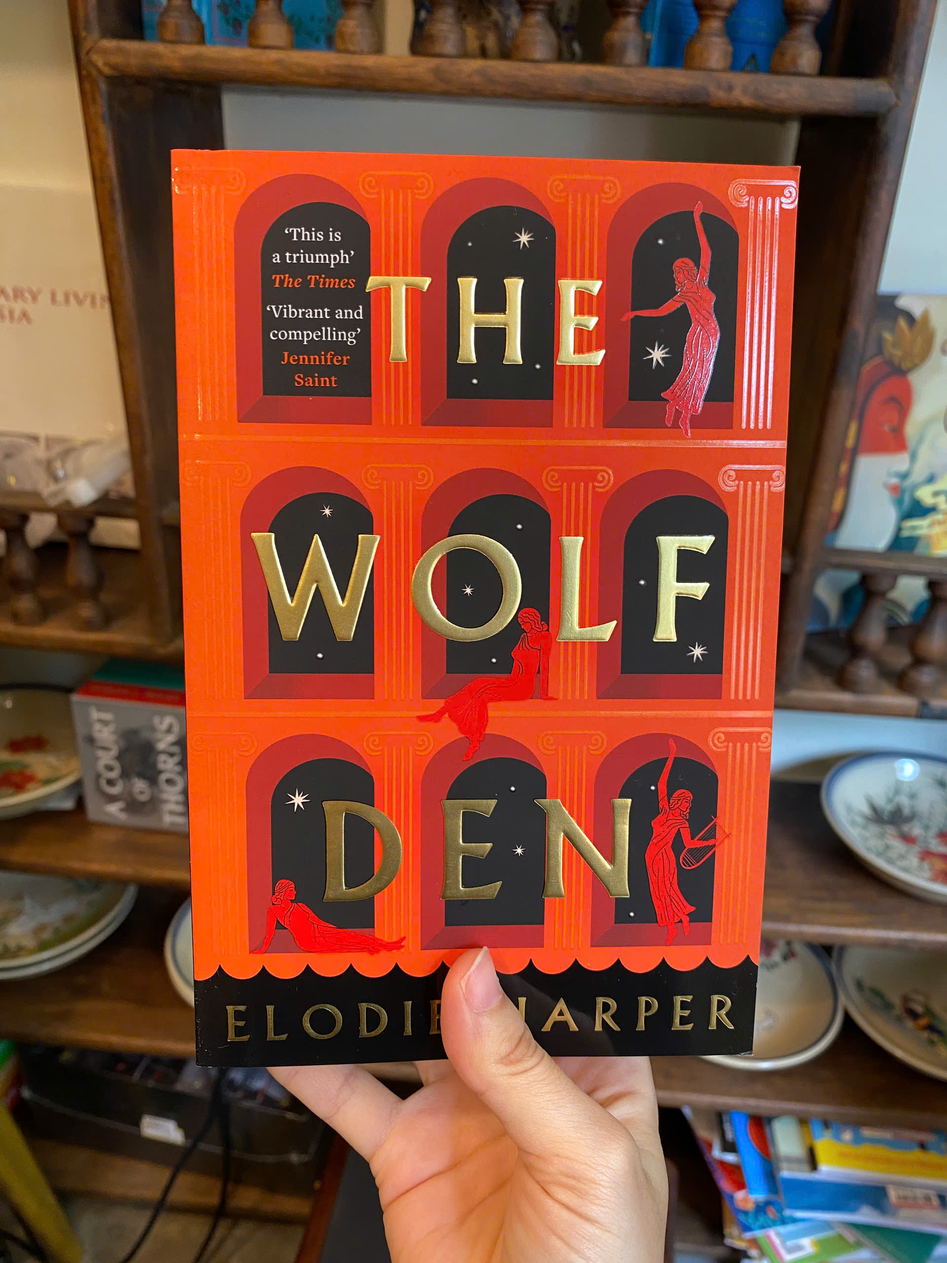 Sách - The Wolf Den by Elodie Harper | English Fantasy Novel - Mythology Book | Sách ngoại văn