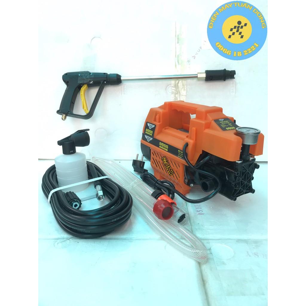 Máy Rửa Xe Máy Boss 3000W TẶNG bình bọt xà phòng