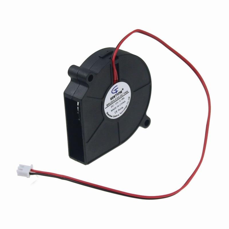 1PCS Gdstime Lot 60x11mm 60mm x 11mm 6011 11V DC Machine Case Brushless Exhaust Blower Cooling Fan