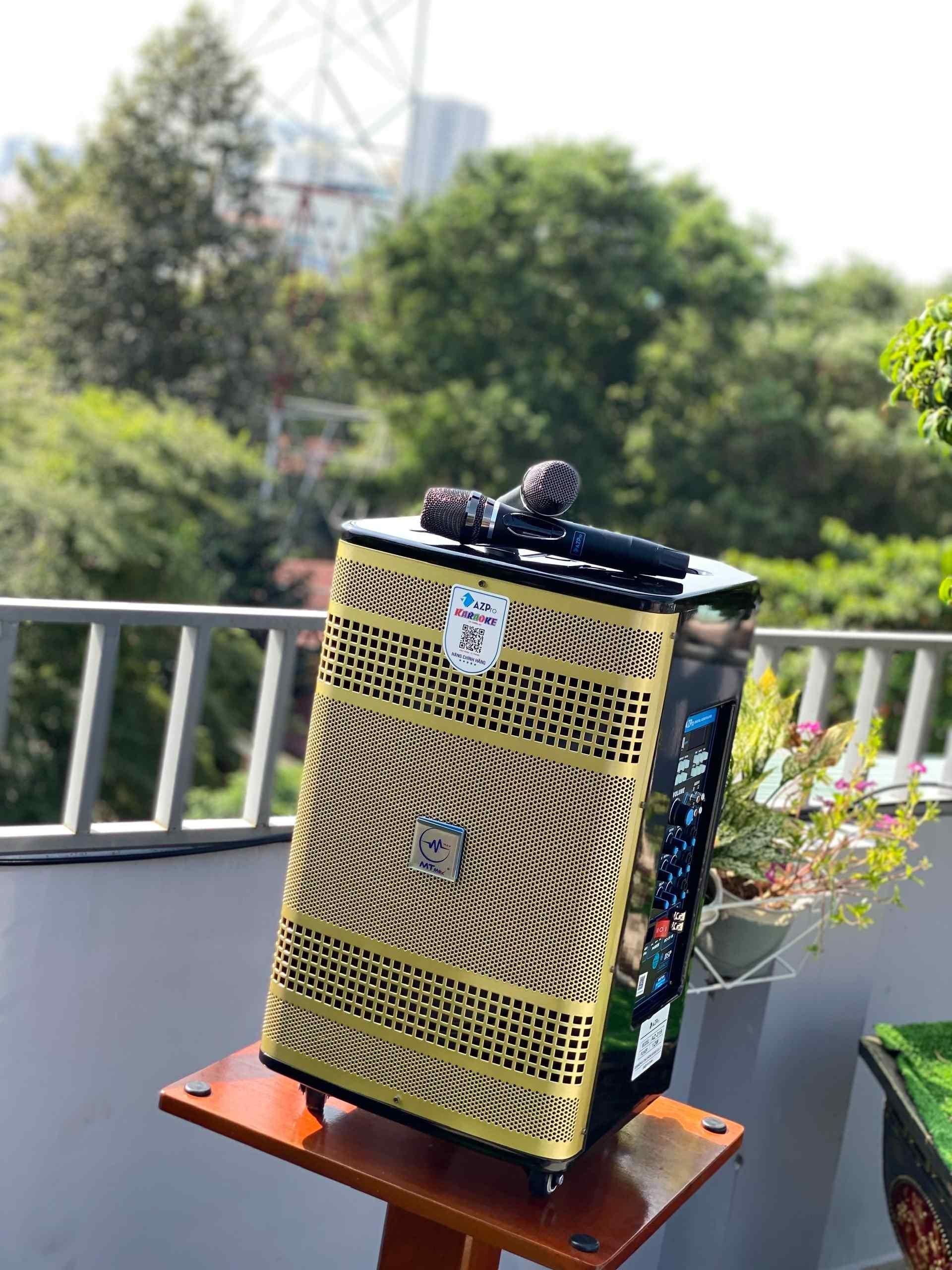 Loa Kéo Di Động Az319 - Loa Karaoke Thế Hệ Mới, Công Suất Lớn 280W, Bass Căng 3 Tấc, Âm Thanh Cực Mạnh, Sôi Động Hàng Chính Hãng