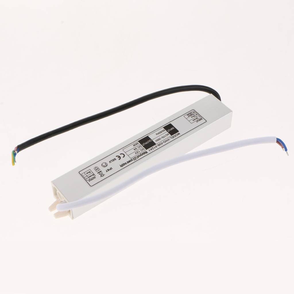 35W DC12V Light Drive Constant Pressure Switch DRIVER Power Supply Outdoor LED Transformer, IP67 Waterproof LED Power Supply, for LED Light