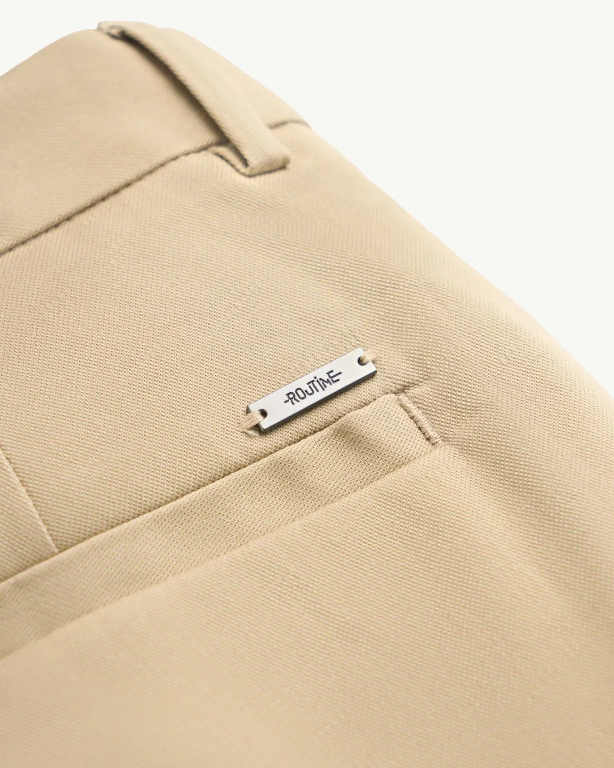 Quần Dài Kaki Nam Cotton Form Slim Dáng Ôm - ROUTINE 10S25PCA001