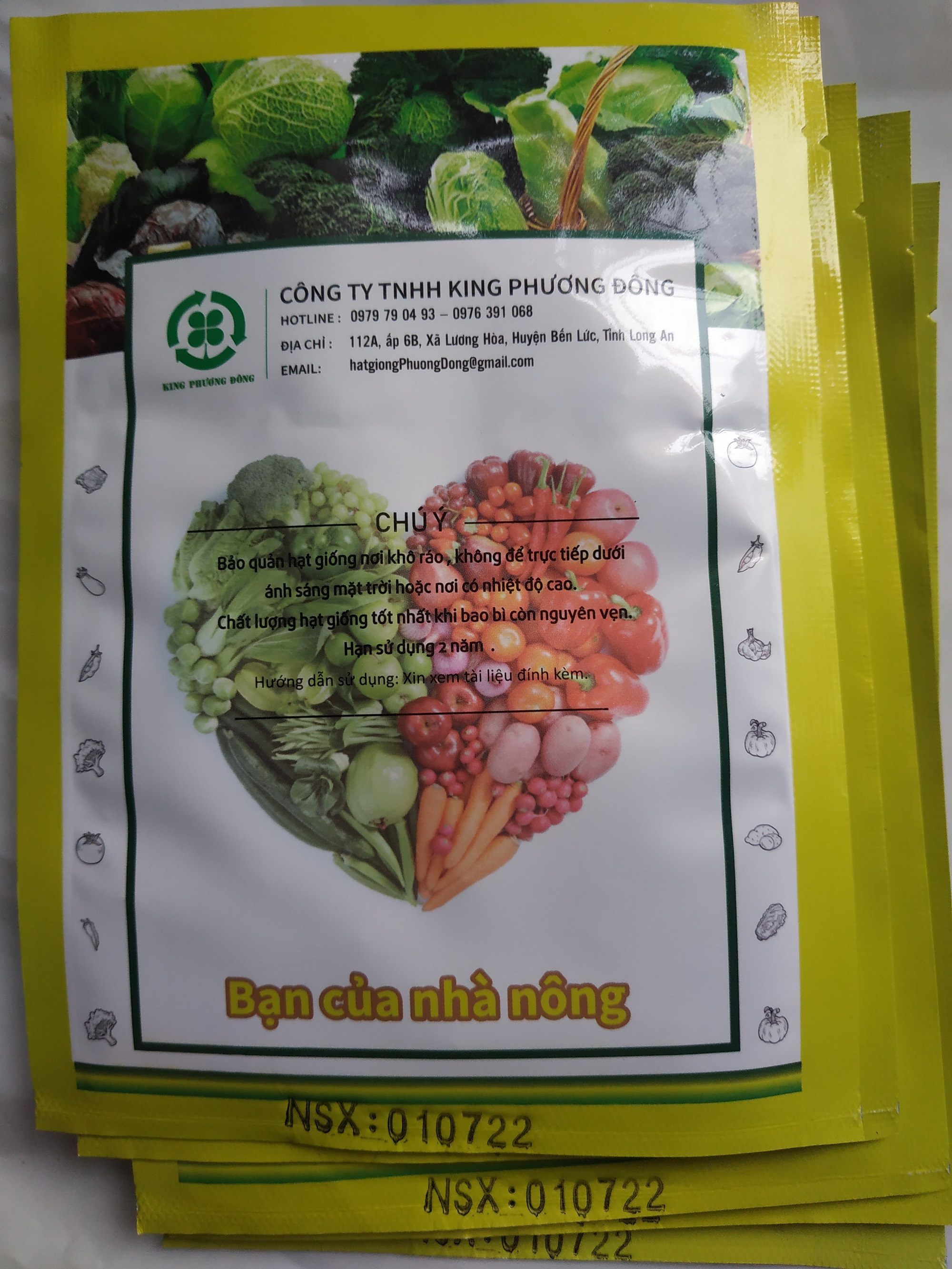Combo 5 gói Hạt giống MẦM DINH DƯỠNG - gói 20 gram