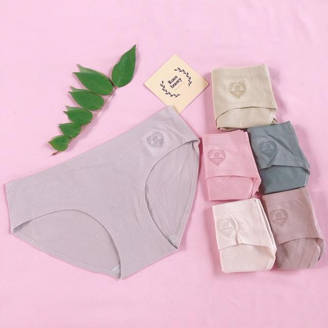 Quần chip nữ, quần lót cotton sợi bông kháng khuẩn thông thoáng mềm mại QC/106