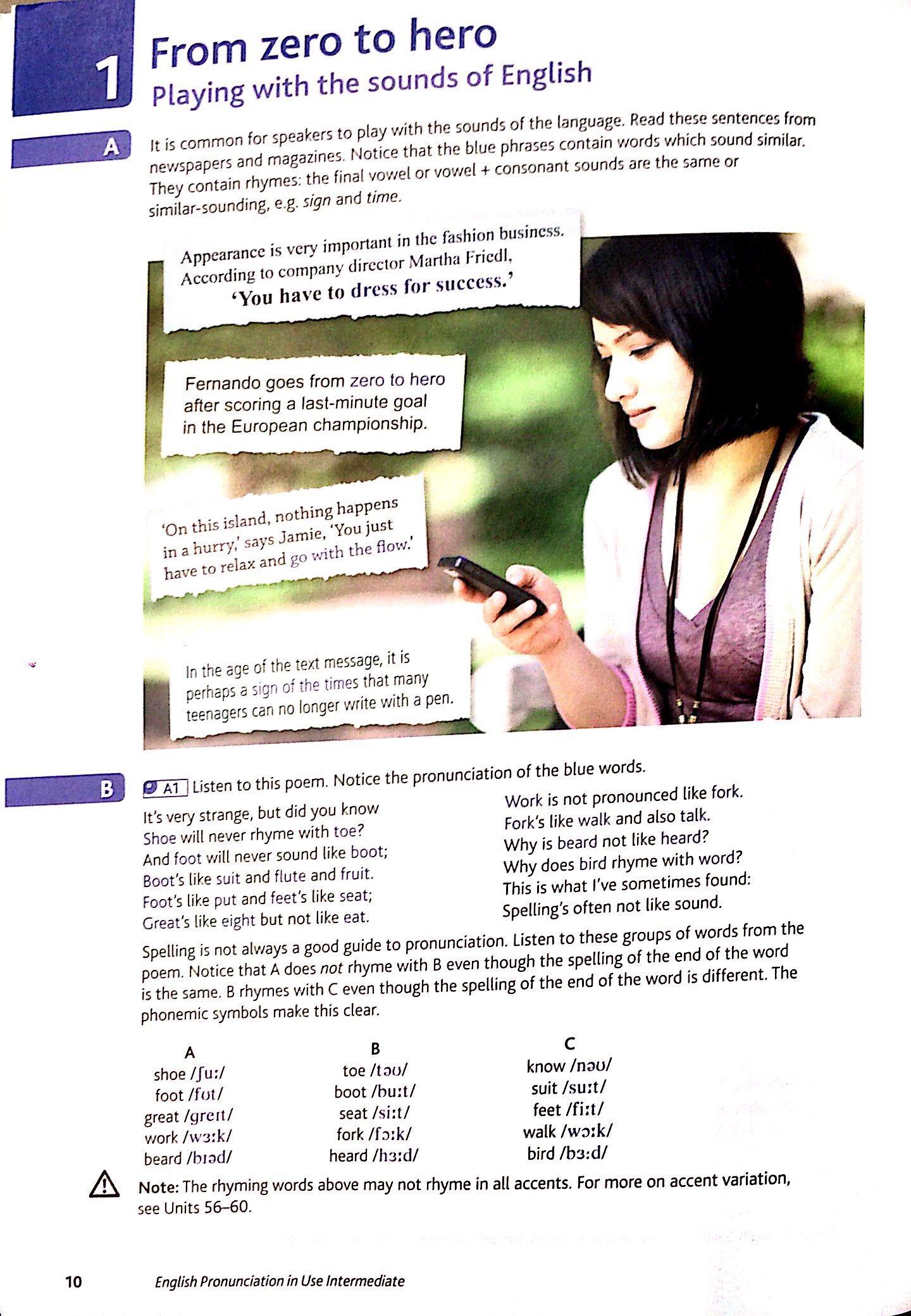 English Pronunciation in Use Int Bk w Ans &amp; d/l Audio