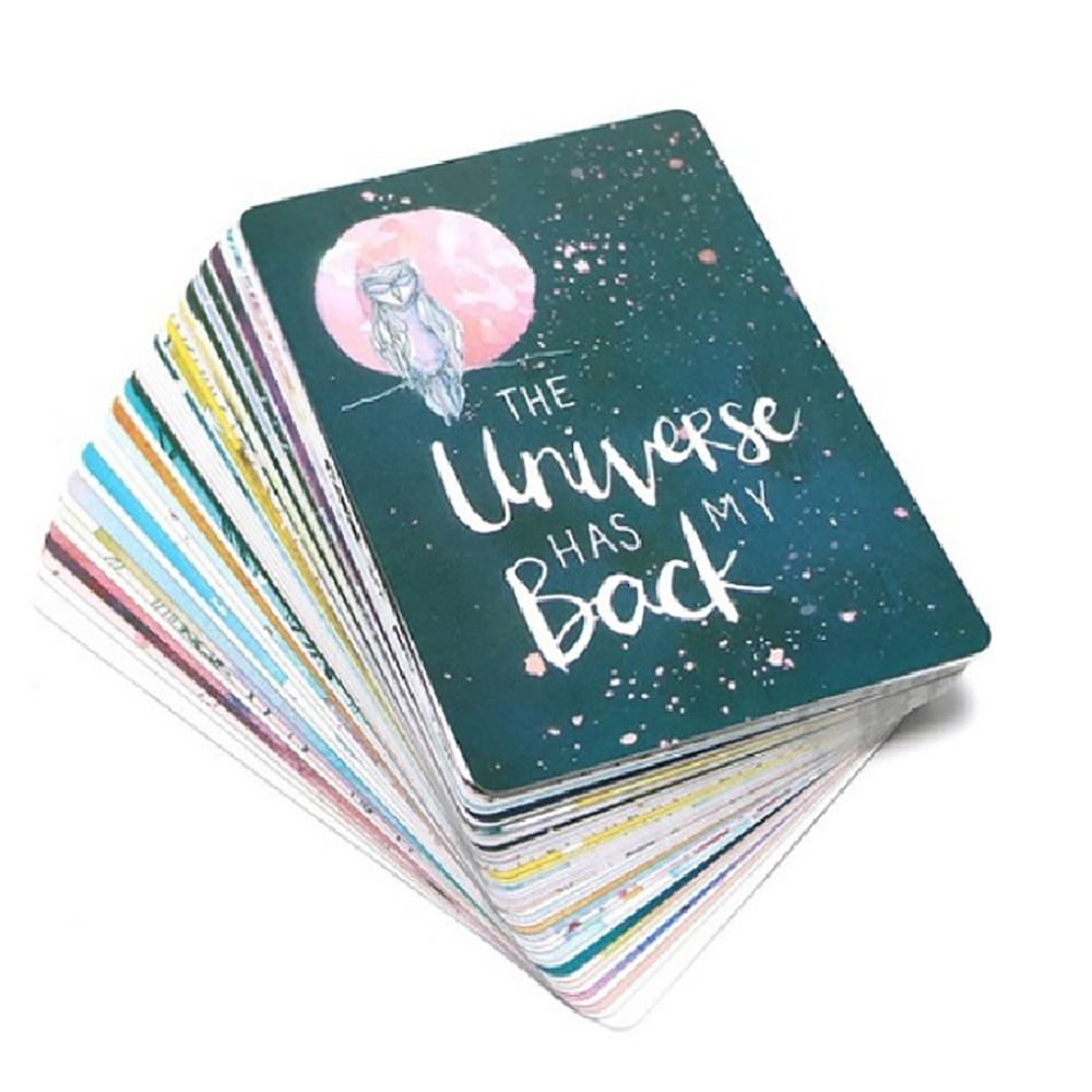 Bộ Bài Universe Has Your Back Oracle 52 Lá Bài Tặng File Tiếng Anh Và Đá Thanh Tẩy