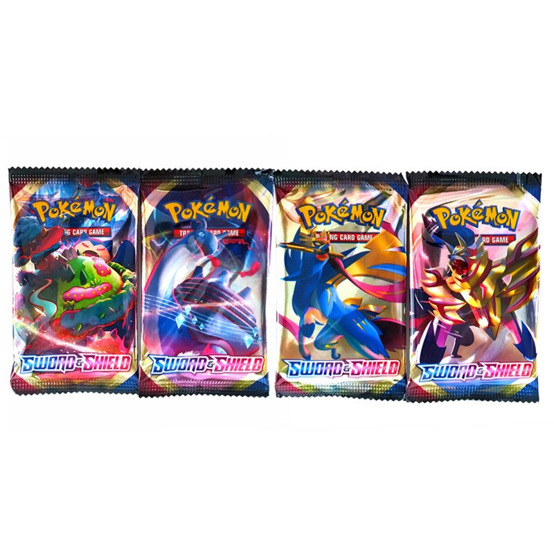 Bộ Thẻ Bài Pokemon 324 Thẻ Trading Card Game Swoad &amp; Shield TCG Sưu Tập Đẹp Đọc Đáo