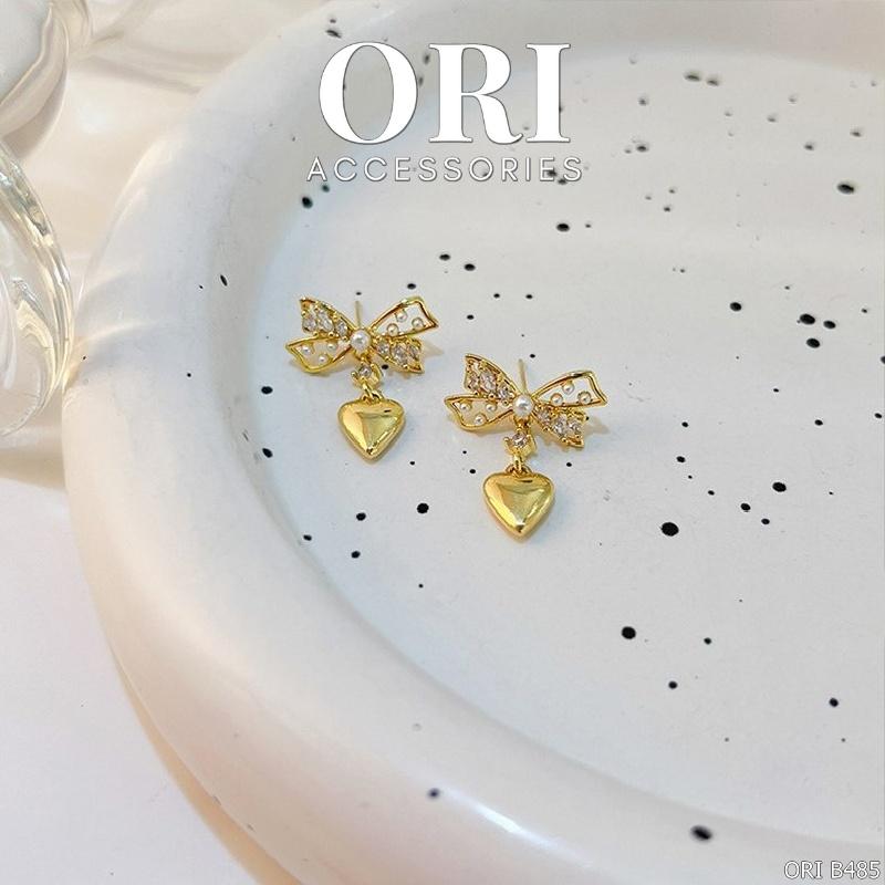 Bông tai nữ Lovely Heart sang trọng ORI ACCESSORIES B485