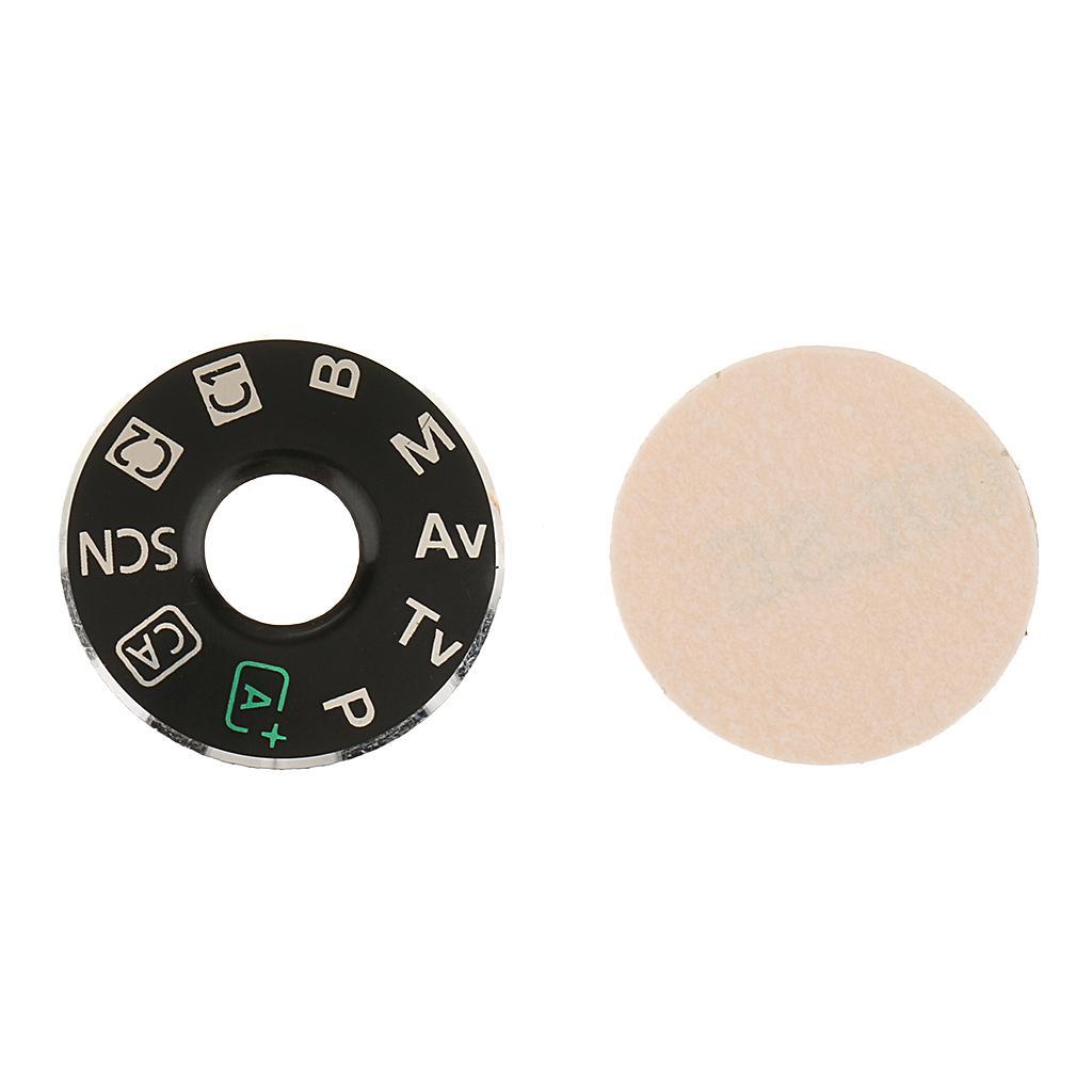 2X Dial Mode Plate Interface  Replacement Part For Canon EOS 6D DSLR Cameras