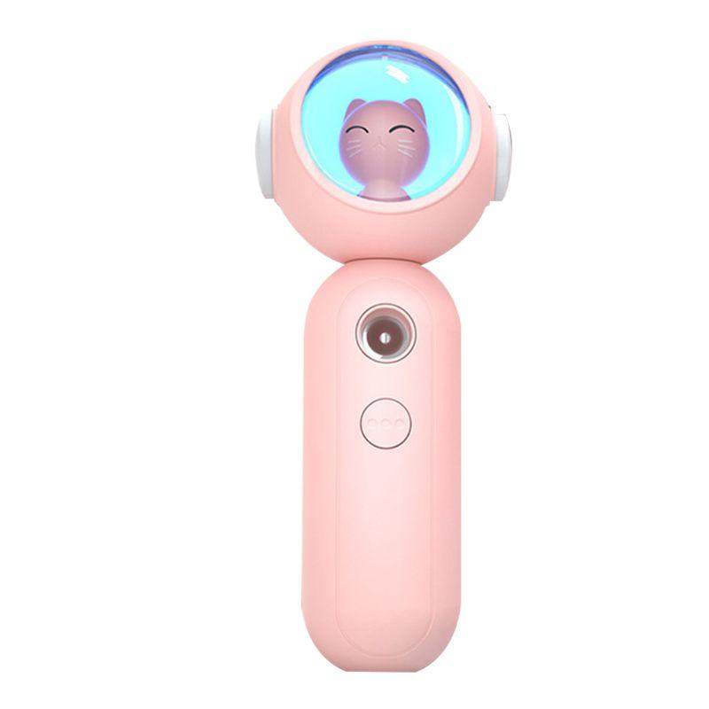 2021 Mới 20Ml Di Động Cầm Tay Máy Phun Sương Tạo Độ Ẩm Mini Hoạt Hình Nano Dưỡng Ẩm Da USB Sương Mặt Xịt Mặt Cơ Thể Nebulize