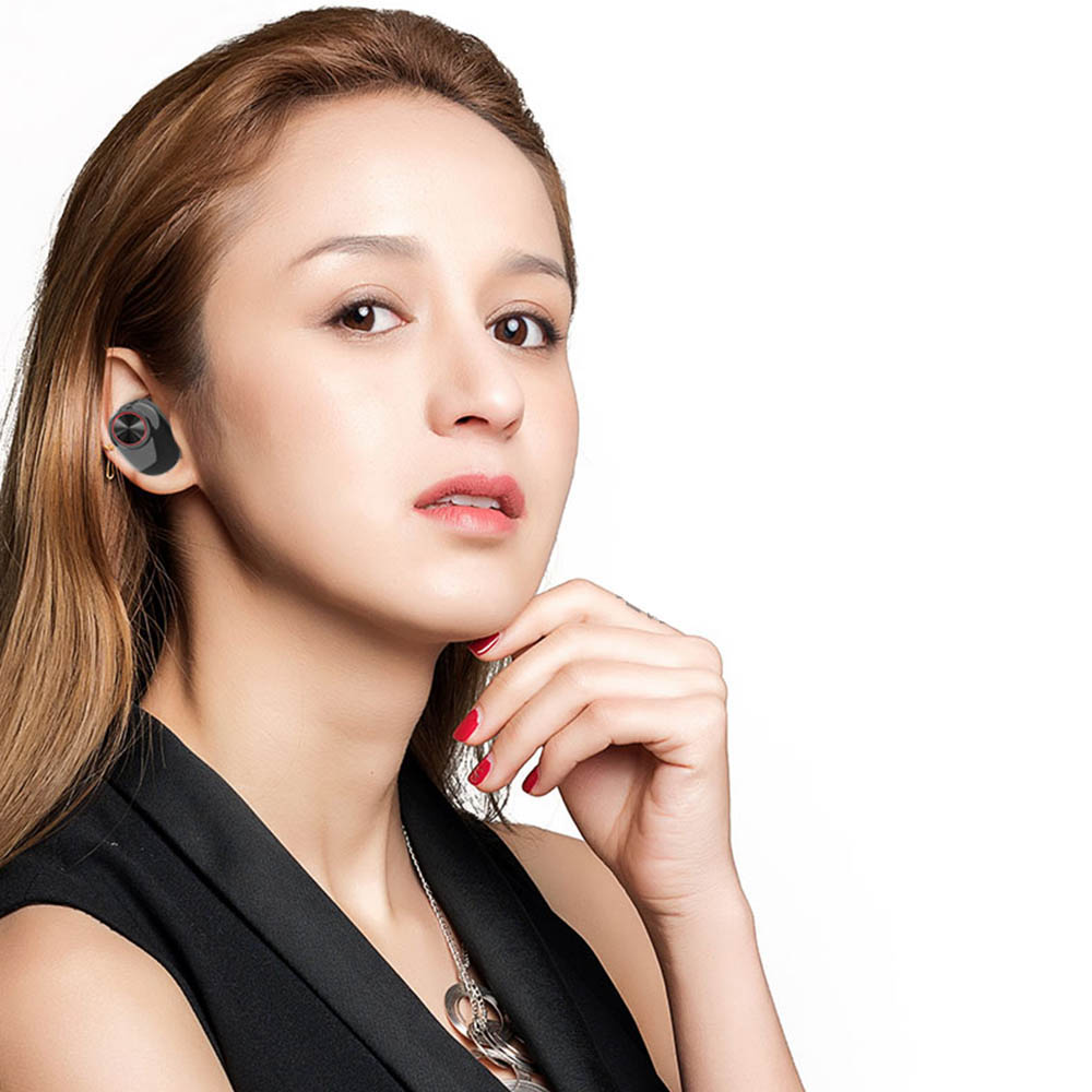 Tai Nghe Thể Thao Không Dây V5 TWS Bluetooth 5.0 Bass HiFi Âm Thanh Nổi