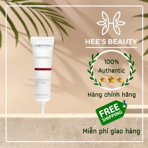 CORRECT & PREVENT GEL CHRISTINA– GEL CHẤM MỤN DIỆT KHUẨN VÀ TÁI TẠO DA ( Hộp 5 gói)