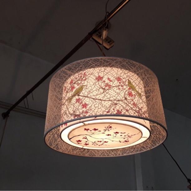Đèn lồng vải nhà hàng,đèn quán cafe DT