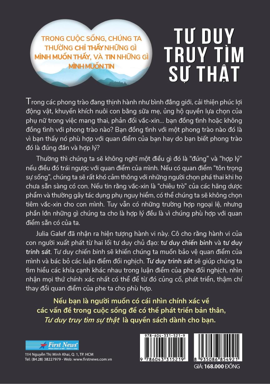 Tư Duy Truy Tìm Sự Thật - The Scout Mindset