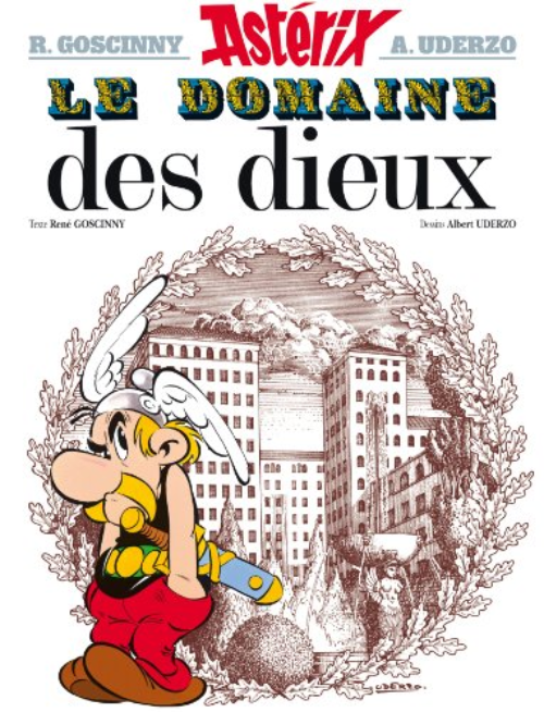 Truyện tranh tiếng Pháp - Astérix  Tome 17  - Le Domaine Des Dieux