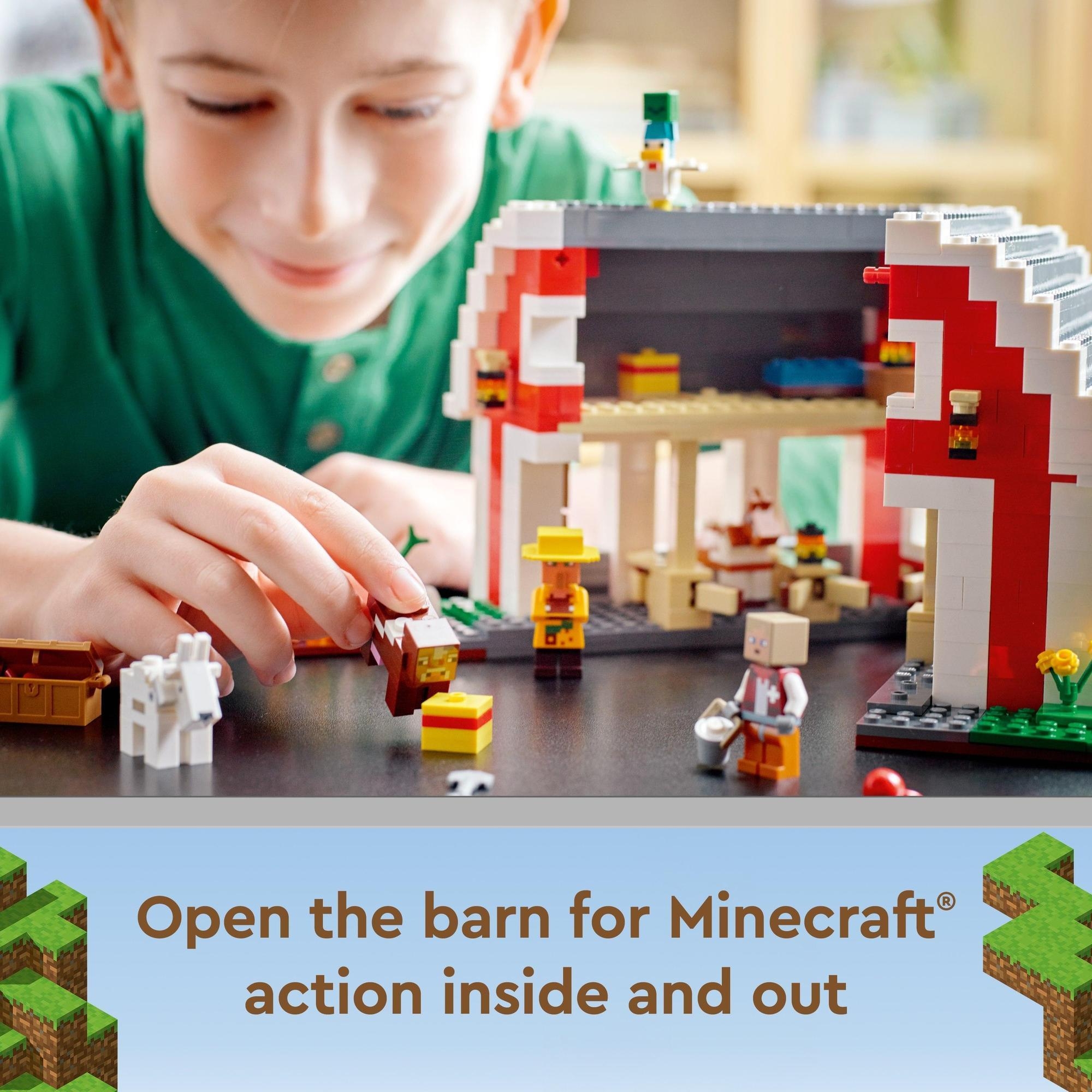 LEGO Minecraft 21187 Nông Trại Minecraft (799 chi tiết)