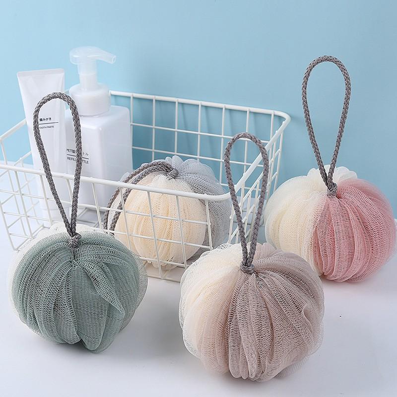 Bông tắm tròn cao cấp PE/ Bath Sponge/ Bath pouf