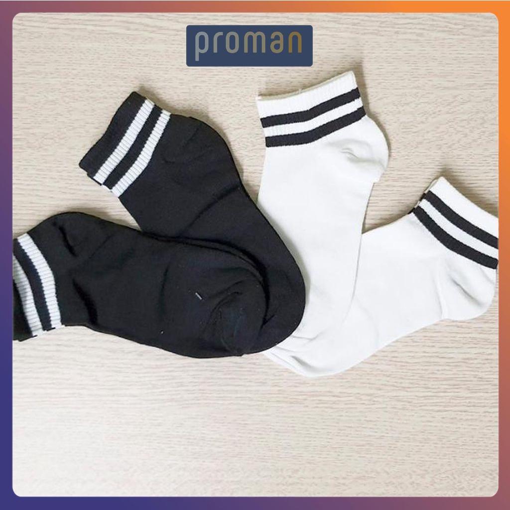 Tất Thể Thao Nam Nữ Cổ Ngắn vớ unisex Siêu Dày Phong Cách Hàn Quốc MINHSTORE66