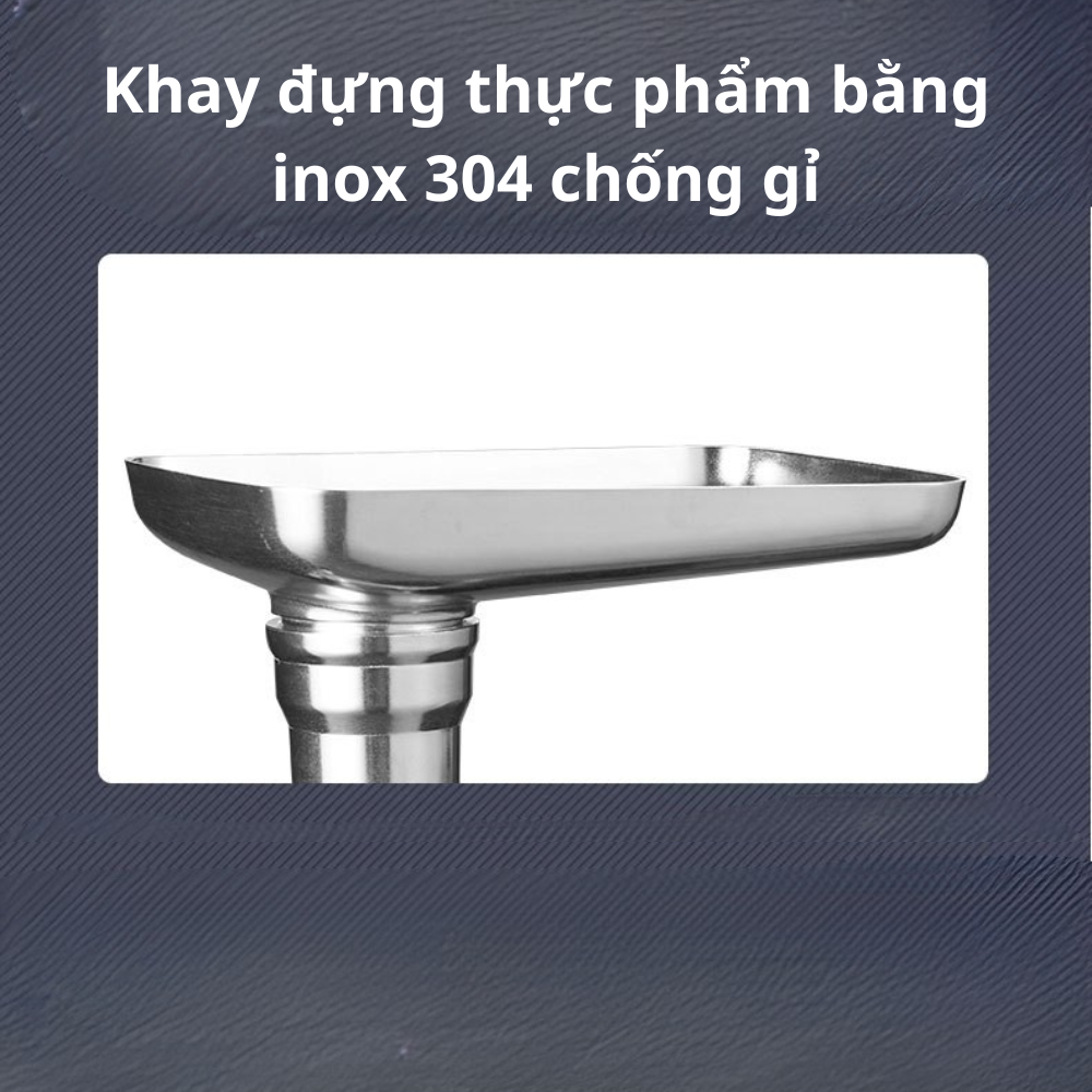 Máy xay nhồi thịt đa năng Lumabella LB-56021 vừa xay thịt, vừa đùn thịt, nhồi lạp xưởng, xúc xích tại nhà, vô cùng tiện lợi - DELIYA - HÀNG CHÍNH HÃNG