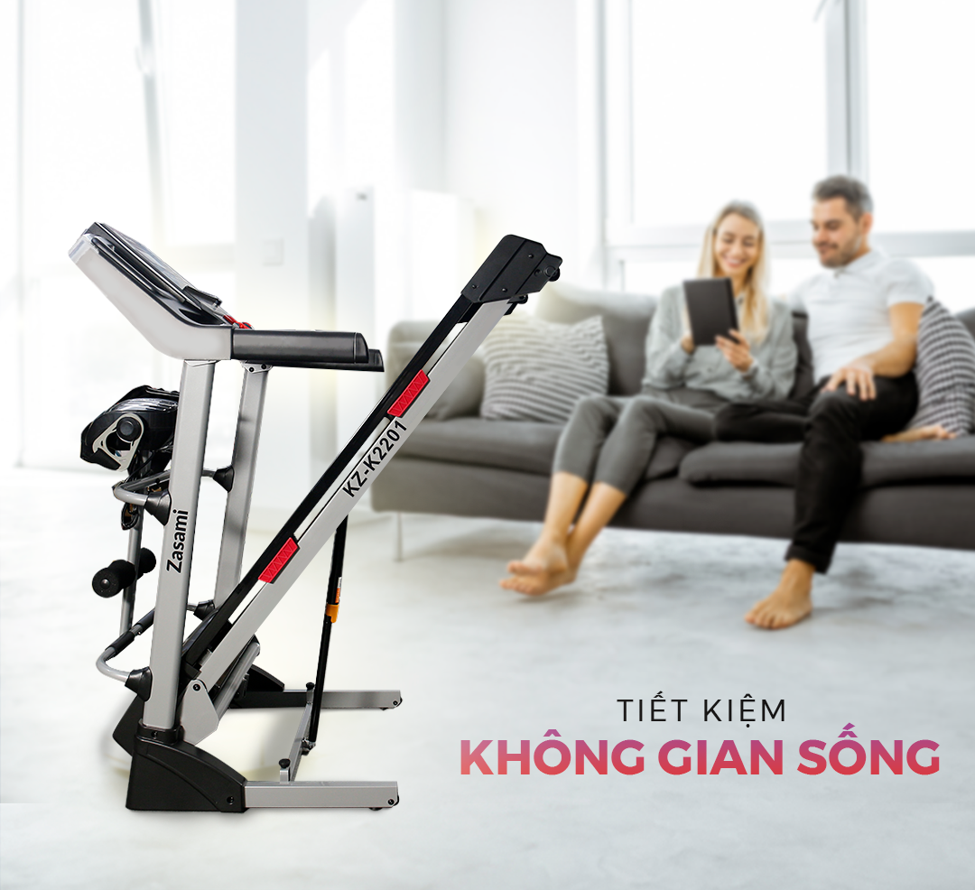 Máy Chạy Bộ Điện Đa Năng Zasami KZ-K2201