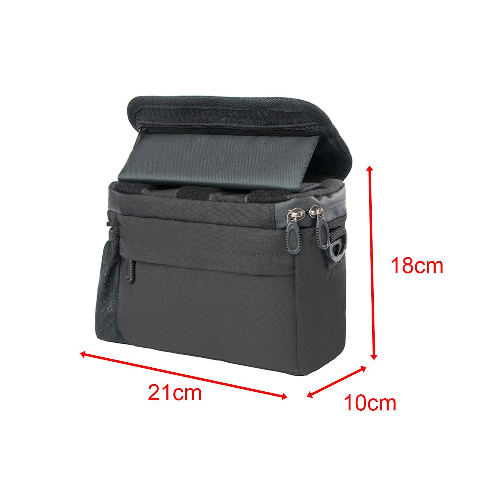 Bike Handlebar Bag Front Tube Bag for Mountain Bikes Outdoor Sports